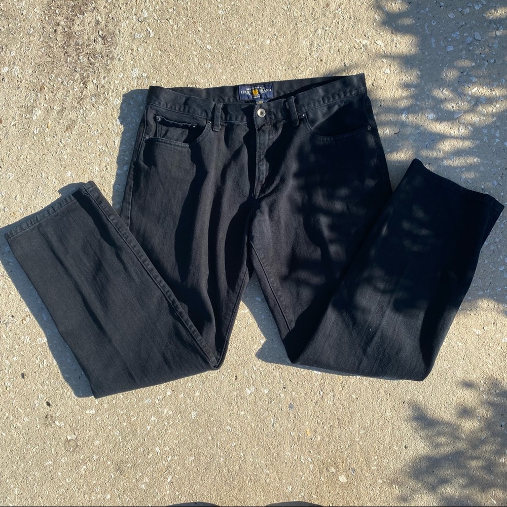 Mens Lucky Brand Blue Denim Jeans Size 36 x 32